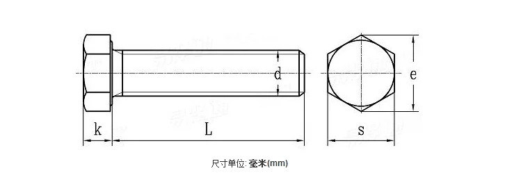 Din933 Hex Bolt Stainless Steel Hex Cap Bolt Full Thread - Buy Din933 ...