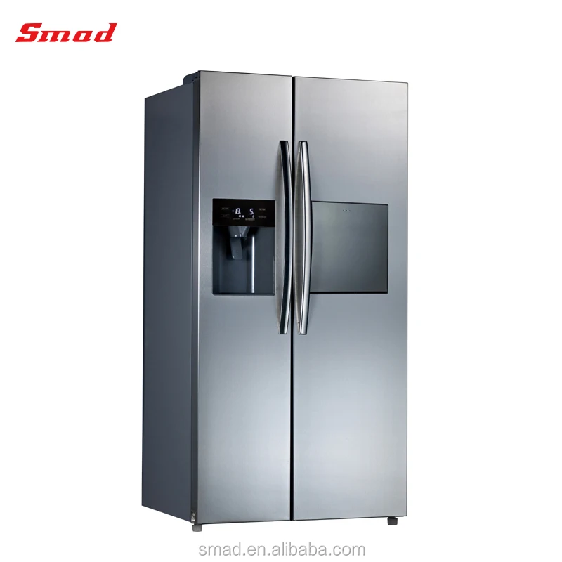 Frost Free Side by Side Refrigerator With Water Dispenser and Ice Maker