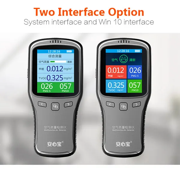 Gas Analyzer Portable Air Quality Detector