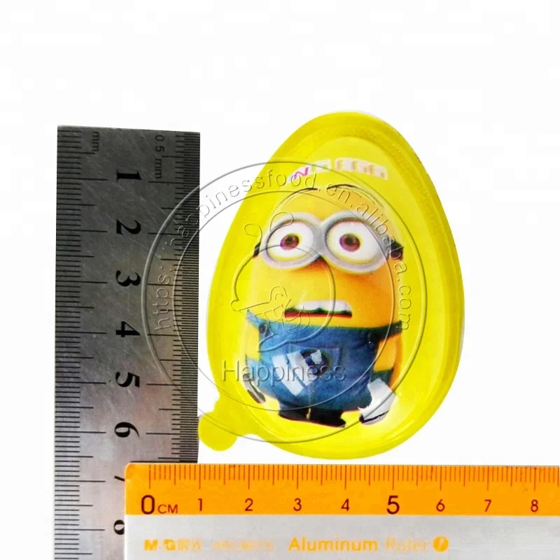 Cartoon Chocolate Surprise Egg with Toy