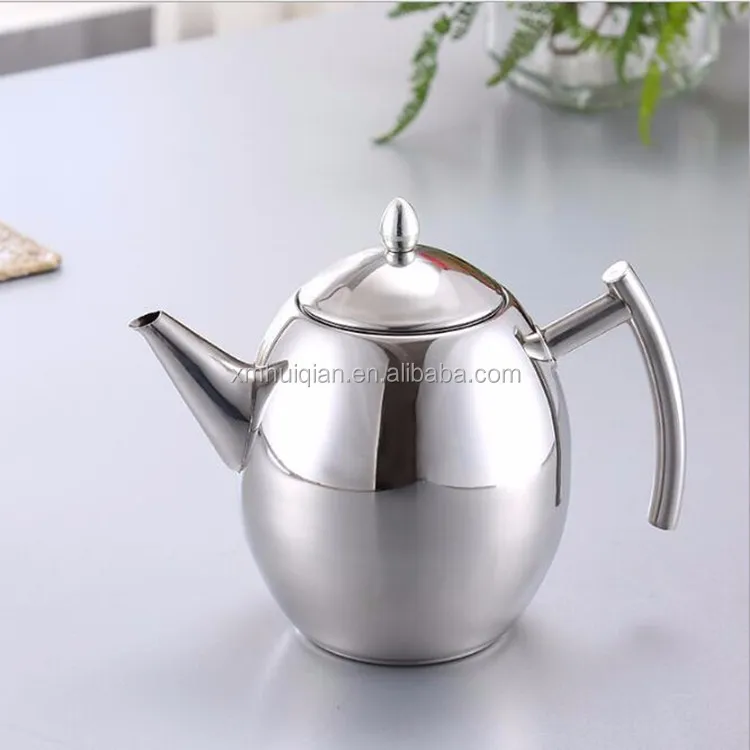 Elegant Stainless Steel Tea Kettle Perfect for Home Office