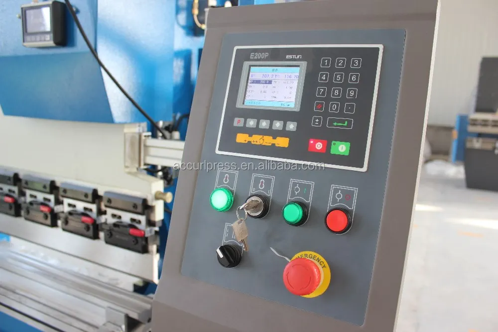 Accurl Brand Automatic CNC Press Brake Bending Machine Hydraulic Metal Sheet Steel 3 Years Warranty Core Motor Bearing