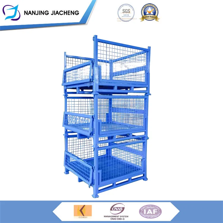 Boite Filet Pliable Robuste Caisse En Acier Metallique Palette En Acier Industriel Buy Boite De Maille Caisses En Acier En Metal Boite De Palette En Acier Industrielle Product On Alibaba Com