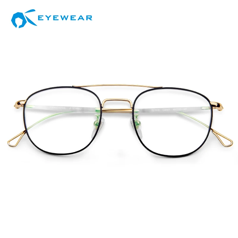 Wholesale Eyeglasses  Full Suspension Frame Ultra Light Japan Titanium Optical Glasses Frame