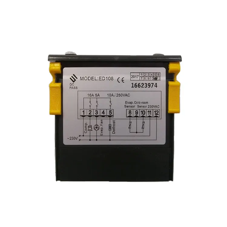 ED108 Defrost Thermostat Digital Temperature Controller for Freezer