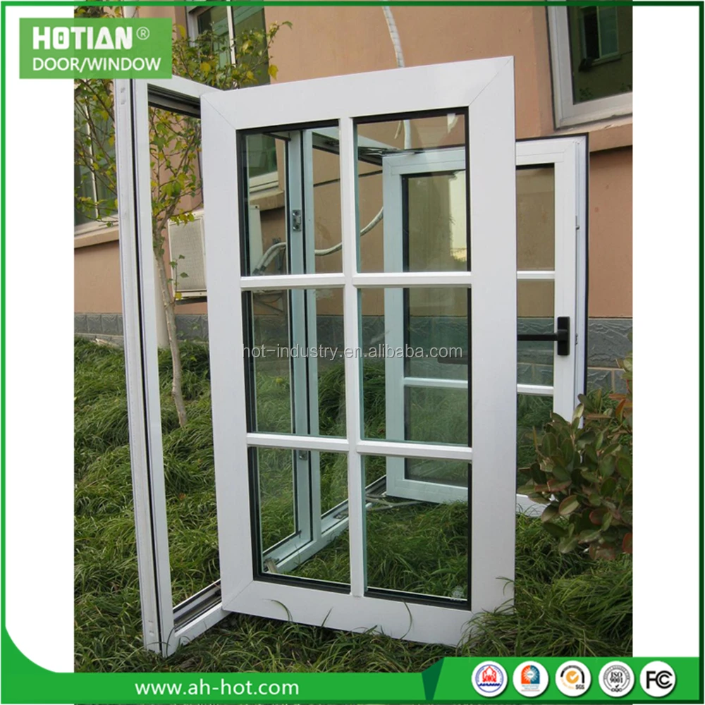 Casement Window Glass Replacement Pvc Windows Double Glazed With Grill