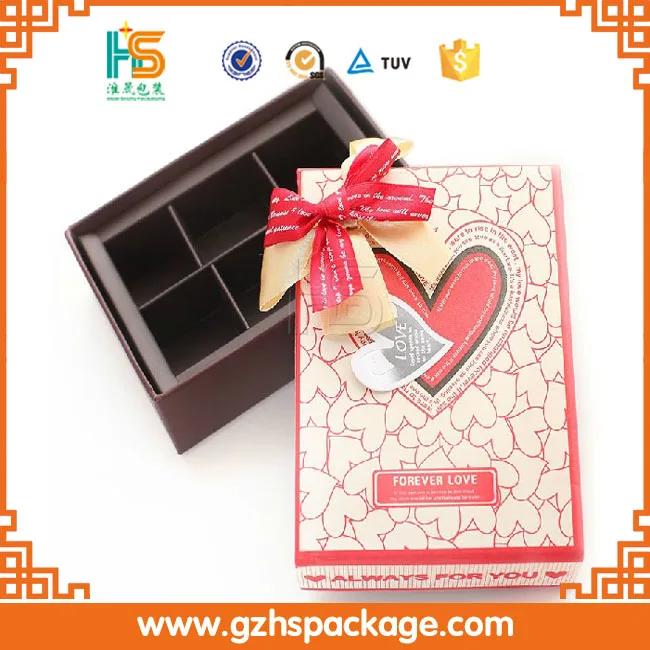Пользовательские роскошные пустой картон бумага подарки домашнее/розовый шоколад подарочная коробка/коробка конфет