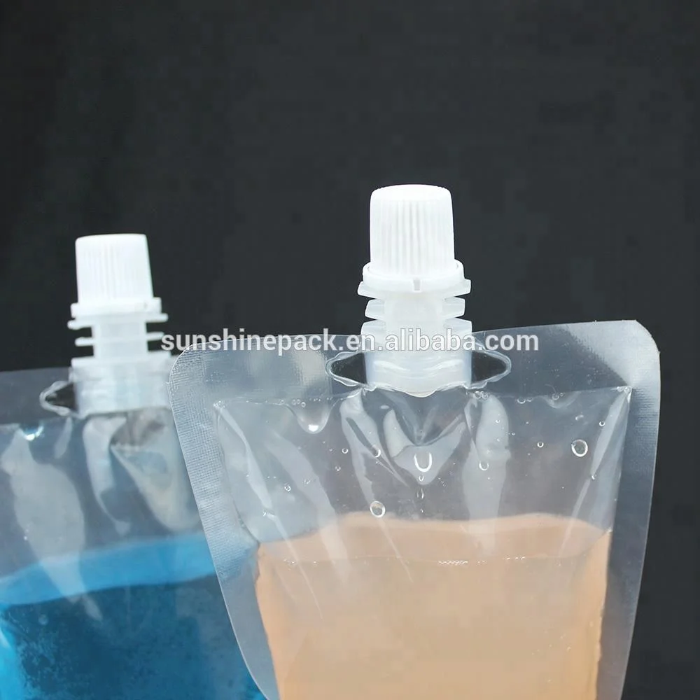 Drink Pouch with Spout Packaging Beverage Bag With Plastic Packaging Baby Food Spout Pouch