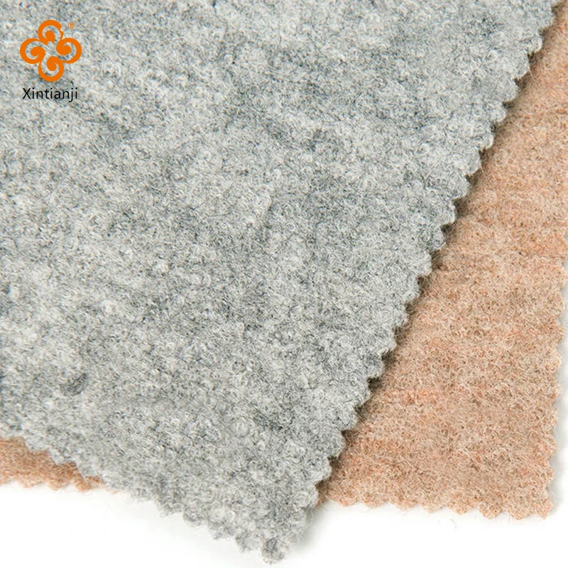 Натуральная трикотажная 100% шерстяная ткань для зимнего пальто