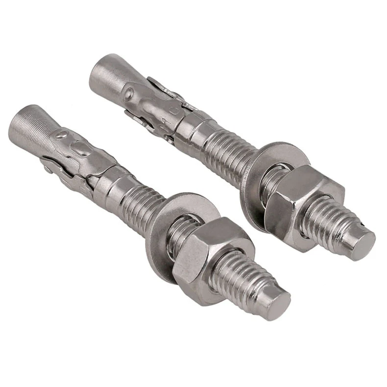 High Quality 304 316 Stainless Steel Wedge Anchor Bolt
