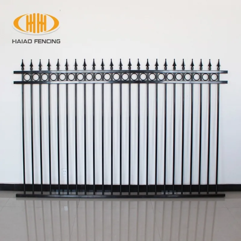Cheap Used Wrought Iron Fence Panels For Sale,Steel Fence,Wrought Iron