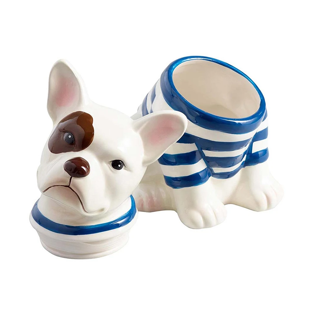 ceramic dog cookie jar