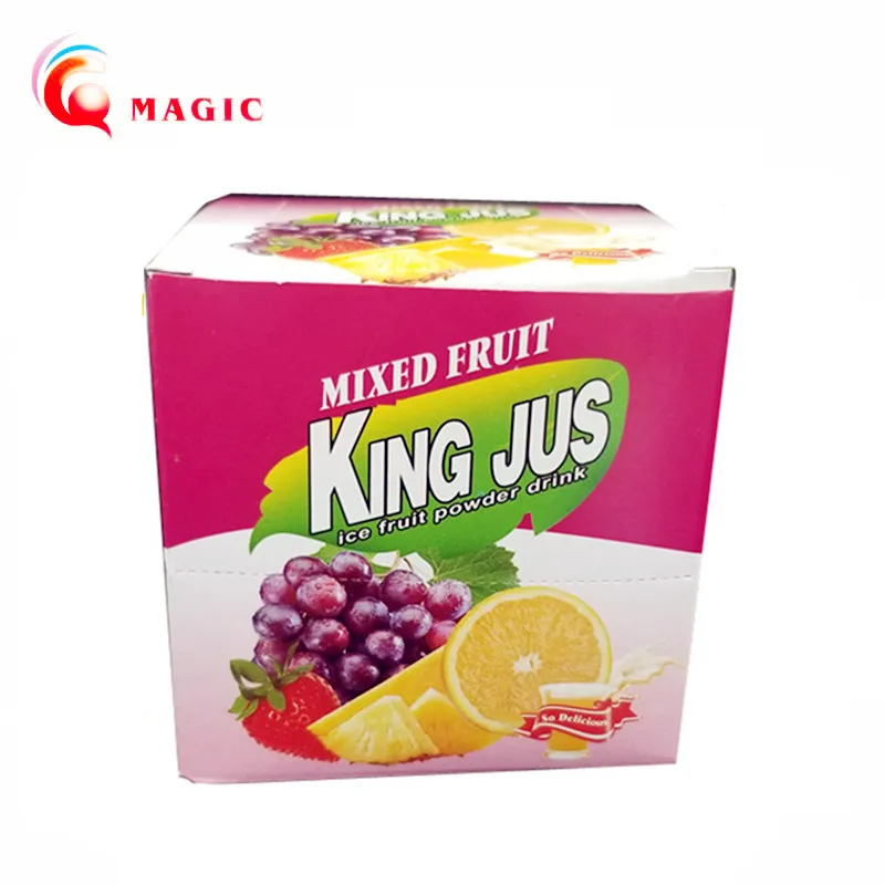 The Taste Similar the Fresh Fruits Instant Orange mango Pineapple Strawberry Fruit Flavored Drink Powder Factory