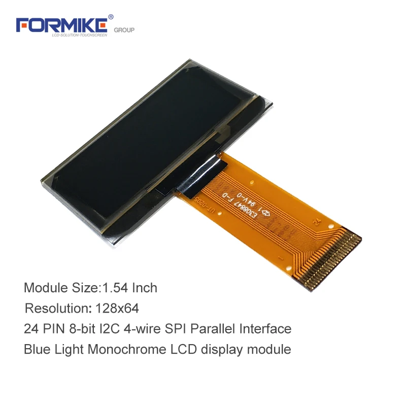 
Дисплей HD PMOLED OLED 1,54 'SPI OLED символьный дисплей 128x64 