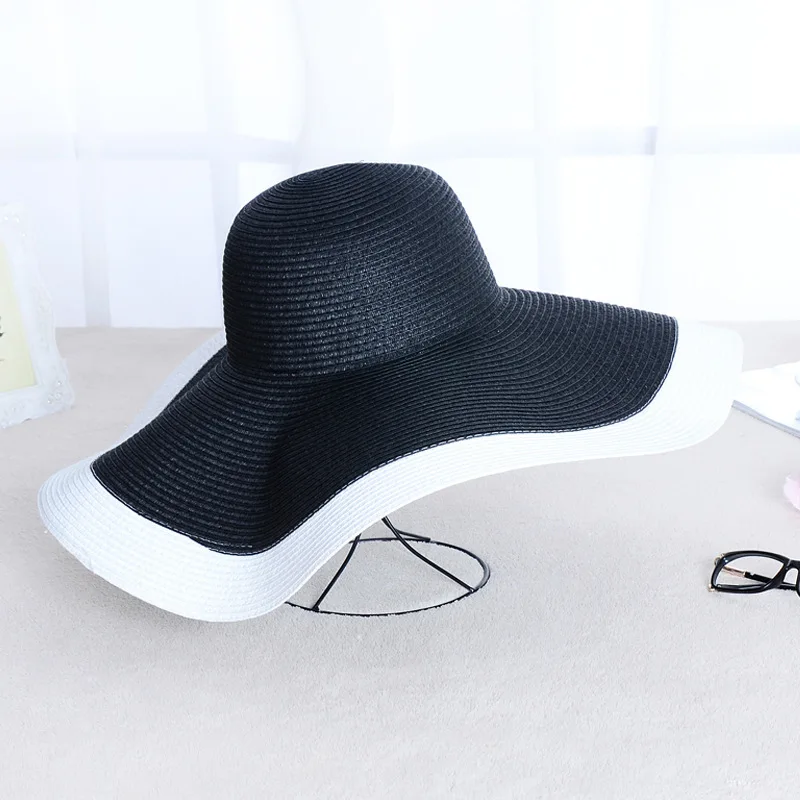 ビーチハット夏の女性大きな安い麦わら帽子サンバイザー卸売用 Buy ビーチわら帽子 夏の女性の大きな麦藁帽子 安いわら帽子用卸売 Product On Alibaba Com