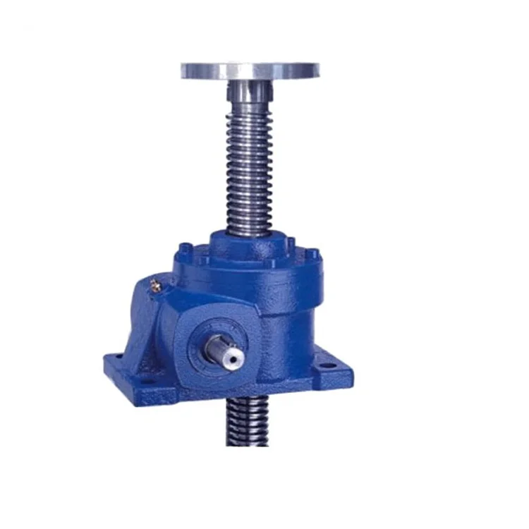 new fashion high quality worm wheel screw jack swl series worm