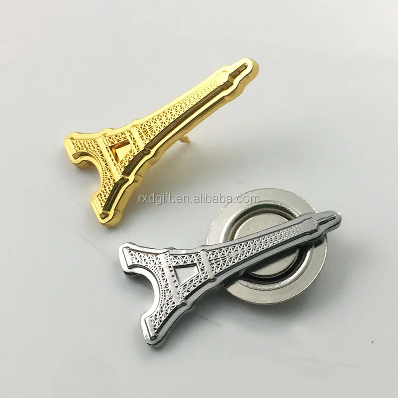 High Quality eiffel Tower Lapel Pin/eiffel Tower Pin Badge/eiffel Tower Badge