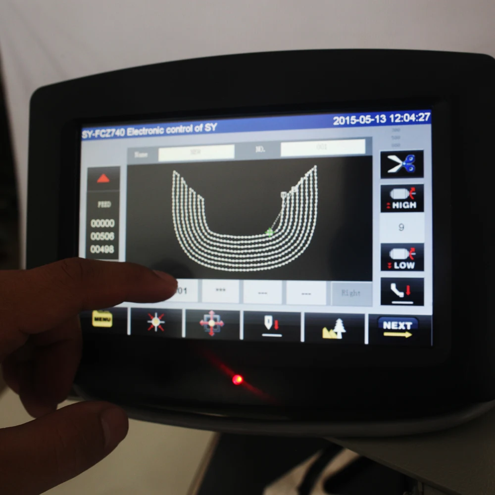 Automatic Cap Visor Stitching Machine Use for Flat Visor and Curve Visor