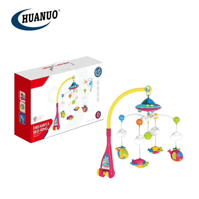 Детская кровать подвесная игрушка детская музыкальная кровать колокольчик со светом и проекцией
