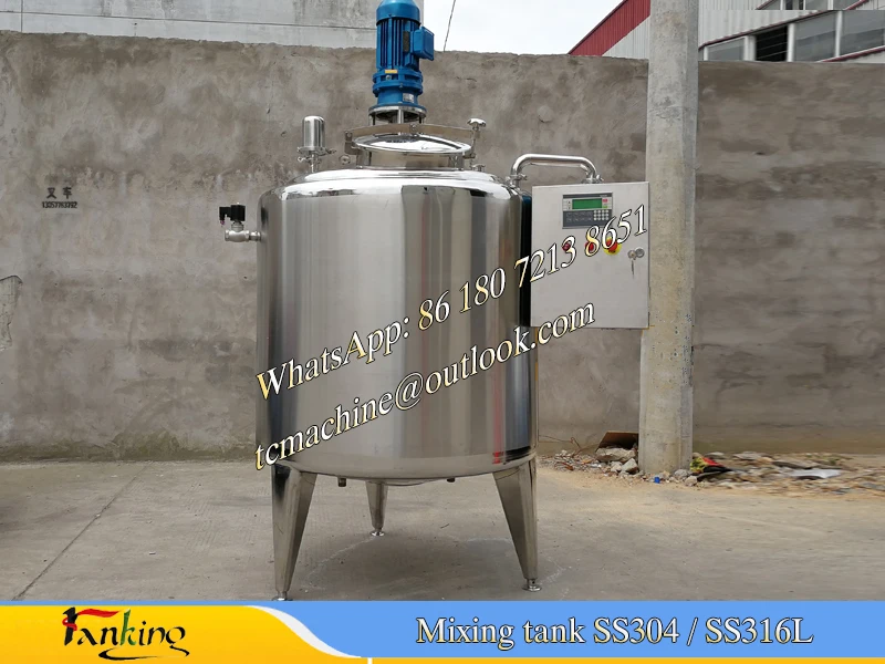 500L Электрический (пара) нагревательная партии резервуар для пастеризации молока