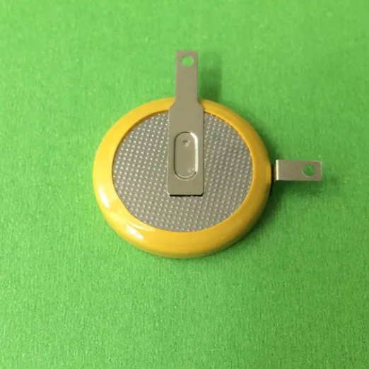 3v Lithium LiMnO2 Coin Cell Button Battery CR1220 with Solder Tabs Pins Tags Terminal
