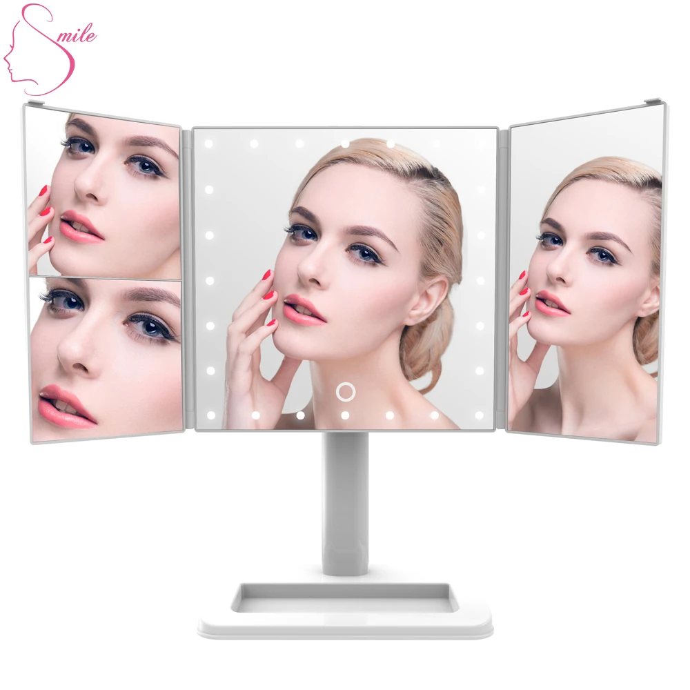 Smart LED Lighted Makeup Cosmetic Mirror with Lights for Promotive Gift
