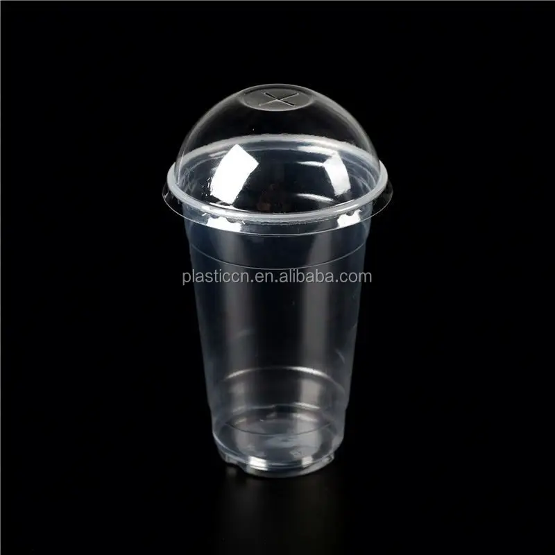 300 Ml Plastic Glass With Lid