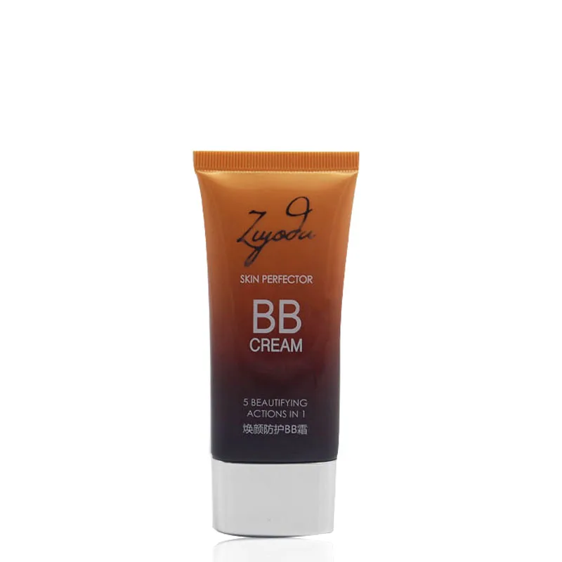 50ml moistruizsing oval shape bb cream cosmetic tube plastic packing container