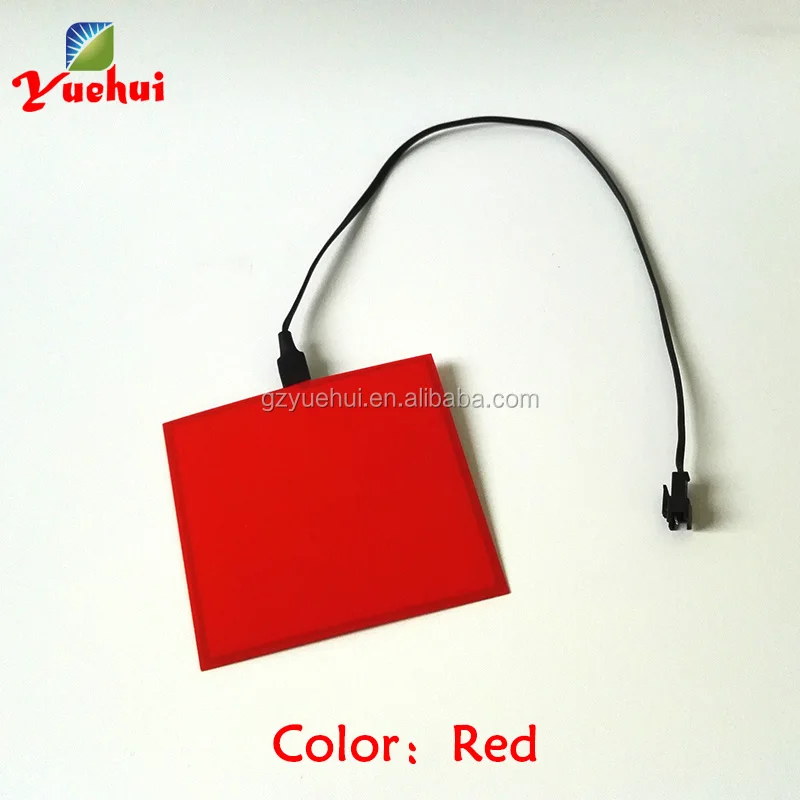 
 6 видов цветов выбор 10x10 см без инвертора EL лист электронной панелью для дисплей праздник Car House Модель фестиваль и украшение для вечеринки  