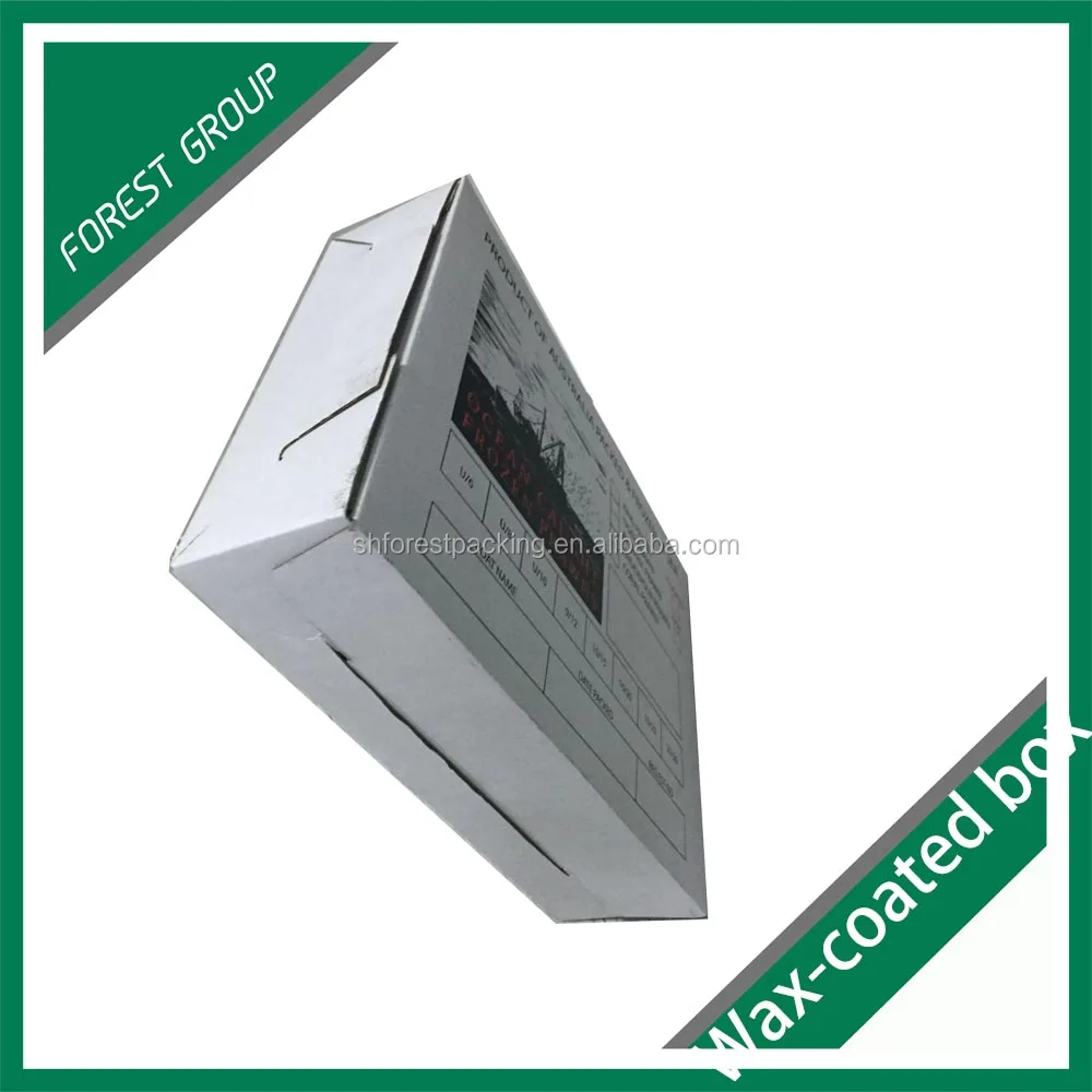 2016 ИНДИВИДУАЛЬНЫЕ БУМАЖНЫЙ WAX-COATED КОРОБКА ДЛЯ МОРЕПРОДУКТОВ