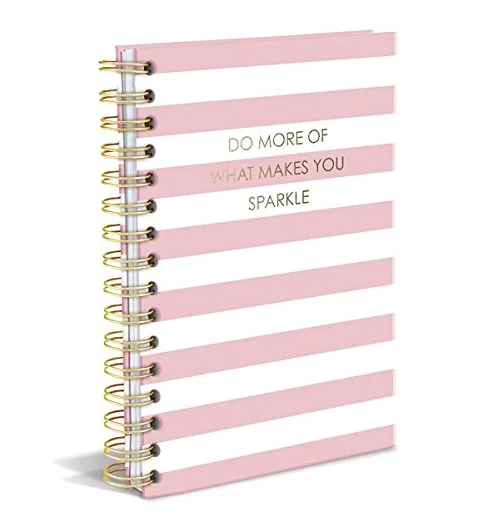 Customized Hard Cover Spiral Notebook and Promotional Journal