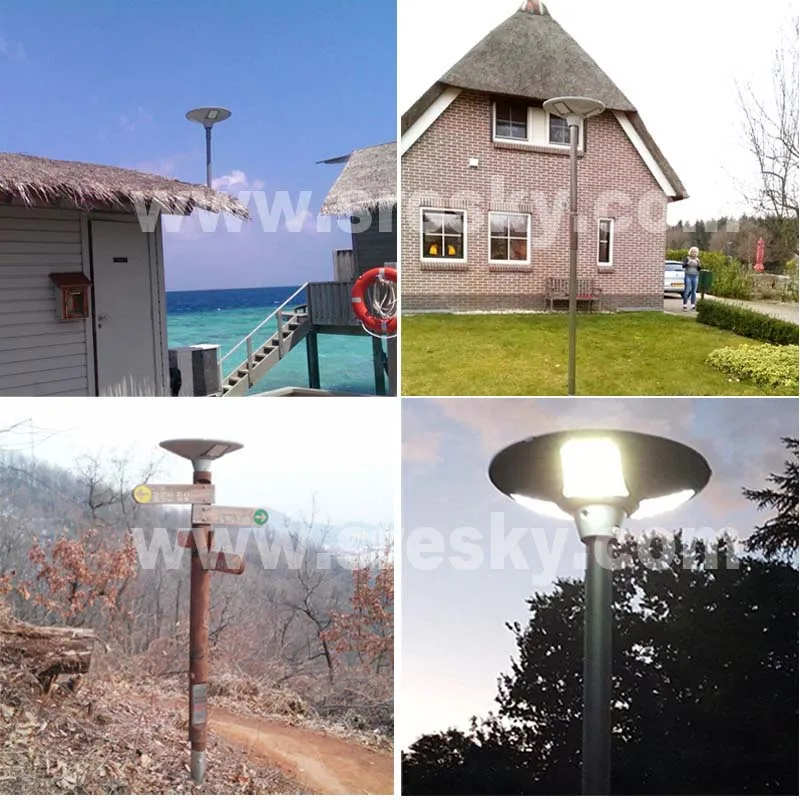 UFO Design High Lumen Led Round Ball Cheap Solar Garden Lights