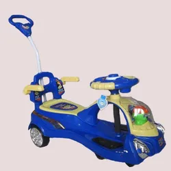 Multi-functional Trolley Cheap Plastic Ride On Twist Car  With Colorful Light For Kids