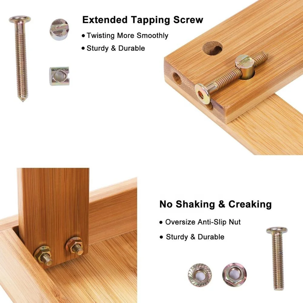 2 уровня бамбука обуви скамейка стеллаж для выставки товаров организации хранения стойки прихожая прихожей сиденья полка фойе кухни гостиной 