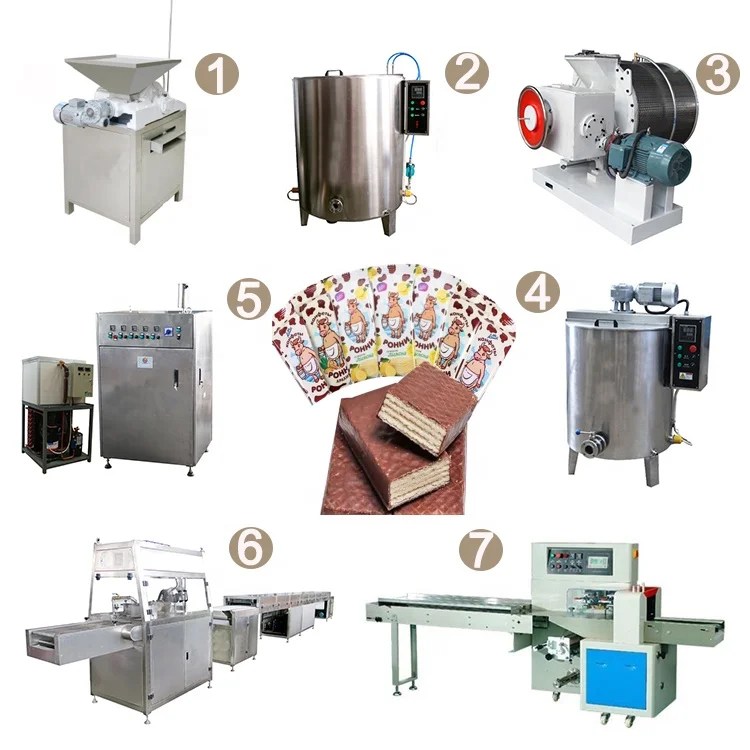 Chocolate Making Machine for Small Production Line Production of Chocolate