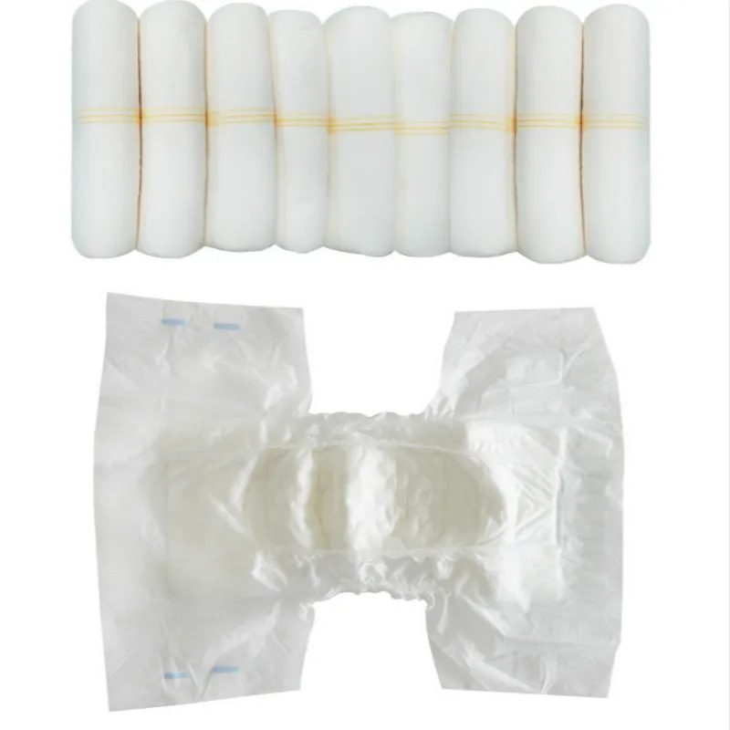 Wholesale Pe Plastic Backed Cotton Top Surface Disposable Adult Diaper -  Buy Adult Diapers,Diapers For Adults,Diaper Adult Product on 