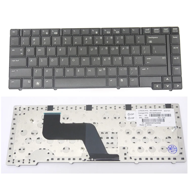 New Compatible with HP ProBook 6440b 6445b 6450b 6455b V103102BS1 US Keyboard