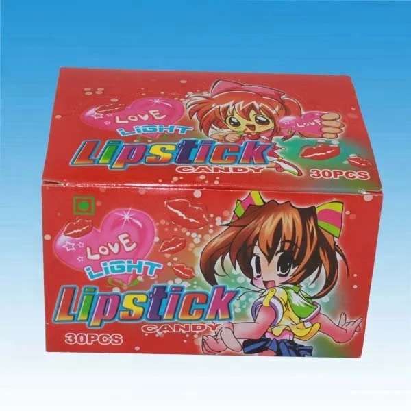 Красивый светящийся леденец помада леденец жесткий леденец