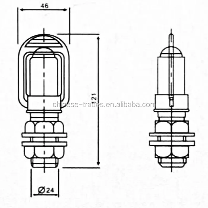 Аксессуары для маяков из медного сплава монтажный кронштейн сигнальная лампа винтовое крепление Разъемы DIN