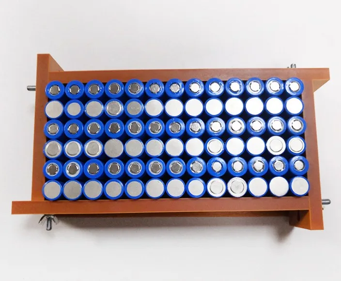 
 Регулируемый блок батарей 13s6p 26650 32650 18650 фиксированный зажим держатель для точечной сварки пайки  