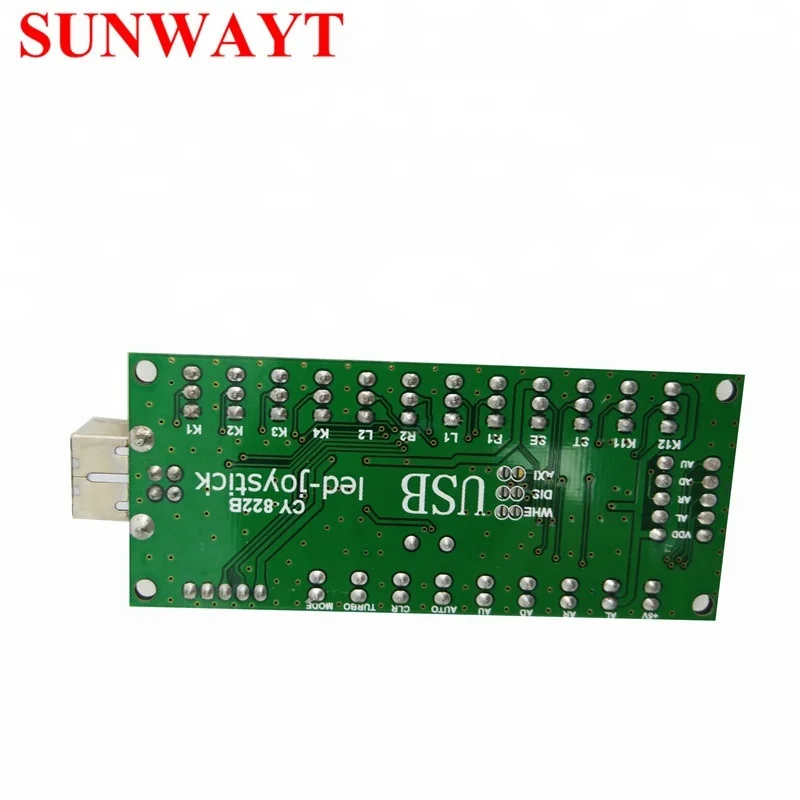 1 Player Arcade Led Encoder Zero Delay USB Encoder Board to PC Joystick Set for Arcade Joystick DIY Kit Controller Part