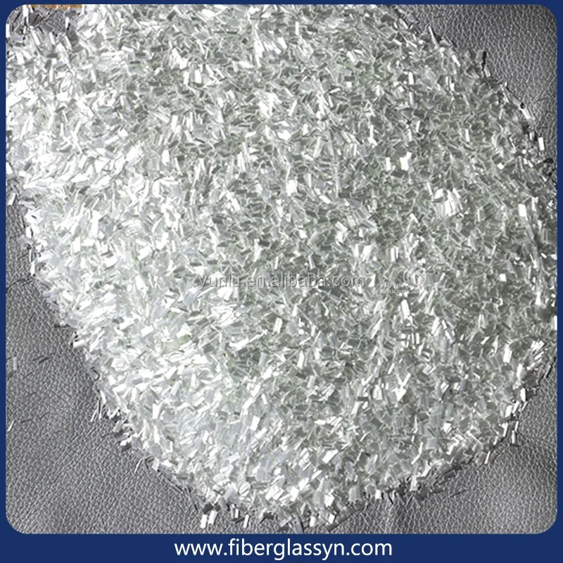 Concrete Reinforcement Basalt Fiber Chopped Strands Fiberglass Chopped Strands for Spiral Stairs