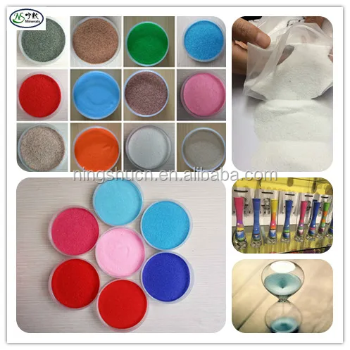 Pure Color Quartz Granules Sand Silica Sand for Epoxy Floor Coating