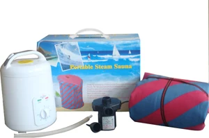 Saunaking Factory Foldable Sauna 1 Person Mini Portable Steam  Generator Sauna Room in Polen(JYS-A2)