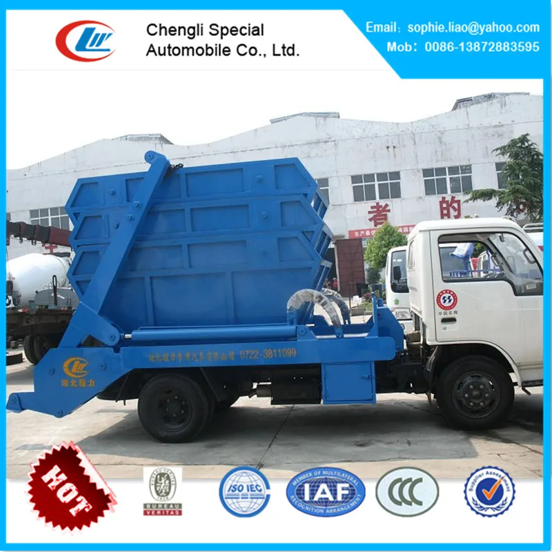 Мусоровоз 4 куб. М dongfeng мусоровоз с поворотным