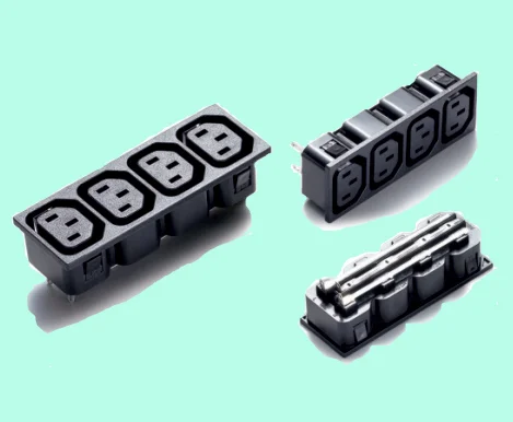 Fast Delivery IEC Connector Socket Outlet C13 C14 C15 C16 C17 C19 C20