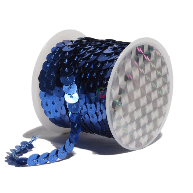 Brilliant PVC Flat Sequins for Garment Sequin Trim Tapes