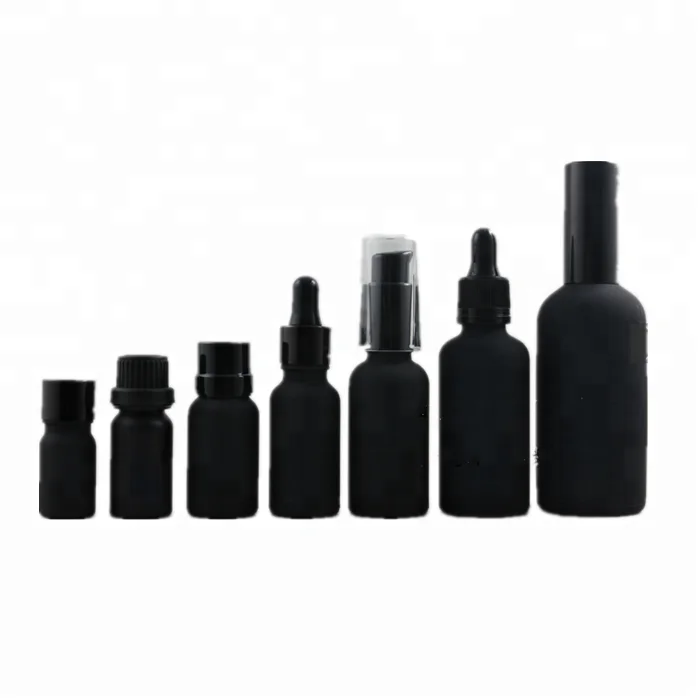 Download 5ml 10ml 15ml 20ml 1oz 50ml 100ml Matte Gloss Black Glass Dropper Bottle Pump Lotion Bottle For Essential Oil Massage Buy 30ml Glass Dropper Bottles Matte Black Glass Oil Bottle Glass Essentual Bottle