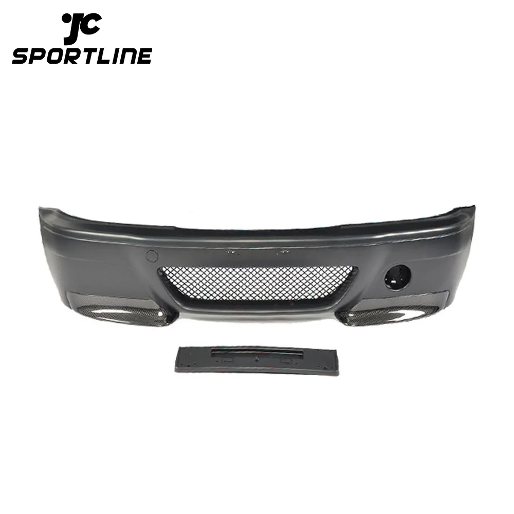 E46 M3 Csl Front Bumper With Carbon Splitters For Bmw E46 M3 Base Coupe 2 Door 01 06 Buy E46 Csl Front Bumper Front Bumper For Bmw E46 E46 M3 Csl Bumper Product On Alibaba Com