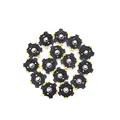 14Pcs Golf Shoe Spikes Sports Replacement Champ Cleat Screw Twist Foot